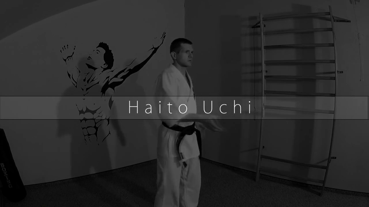 Haito Uchi - Kyokushin black belt 1st Dan strike