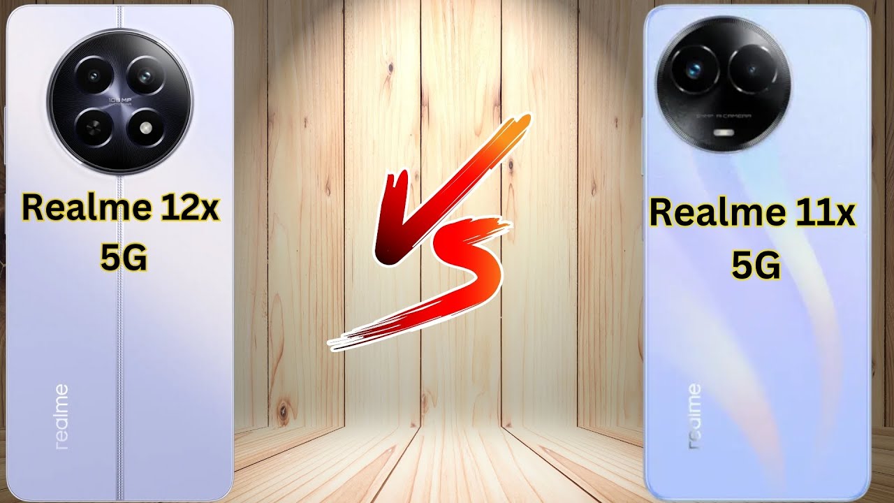 realme 12x 5g vs realme 11x 5g comparison