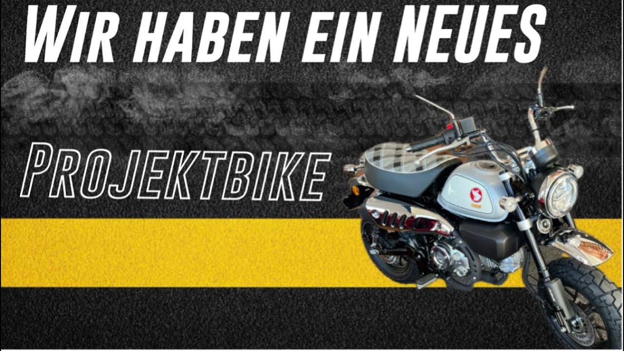 Ich habe mir einen weiteren Kindheitstraum erfüllt 😍#honda #monkey #125cc #klassiker