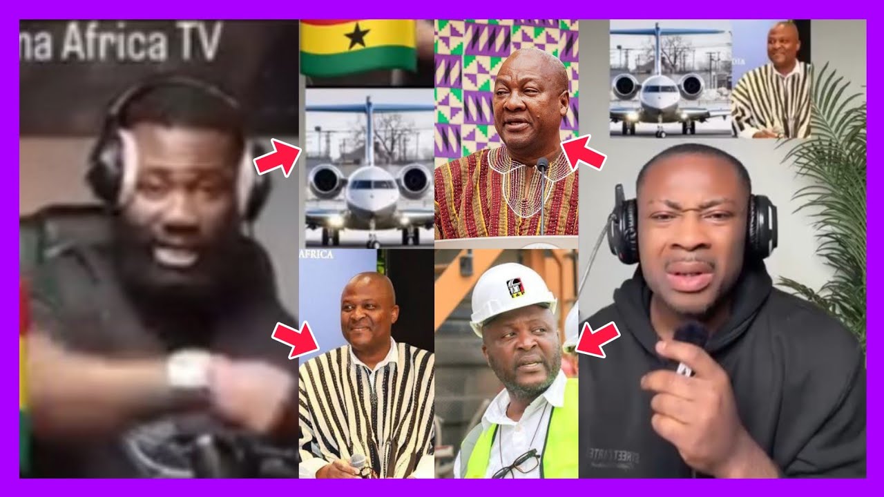 Akromfoɔ -; Okatakyire Afrifa And Trouble Carlos Exposed & F!res Ibrahim Mahama Over New plane