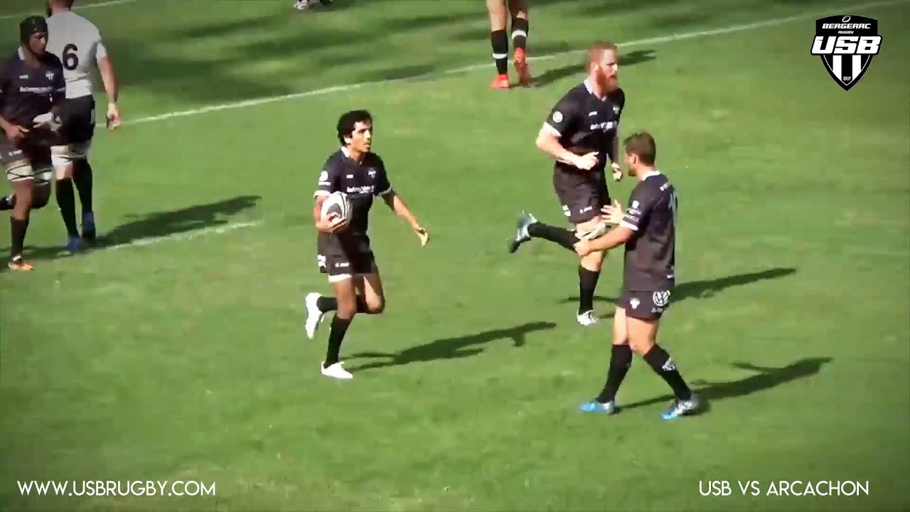 Rugby Highlights USB Bergerac vs Arcachon Fédérale 1