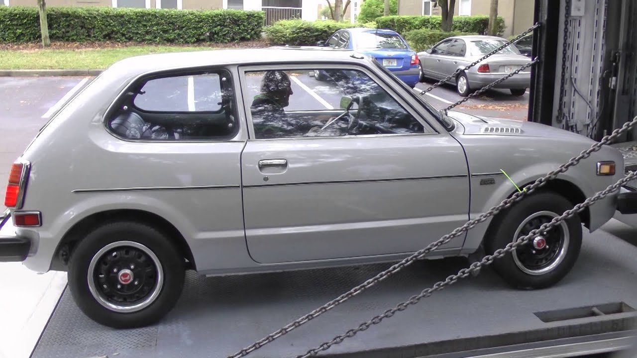 The classic 1978 Honda Civic CVCC arrives