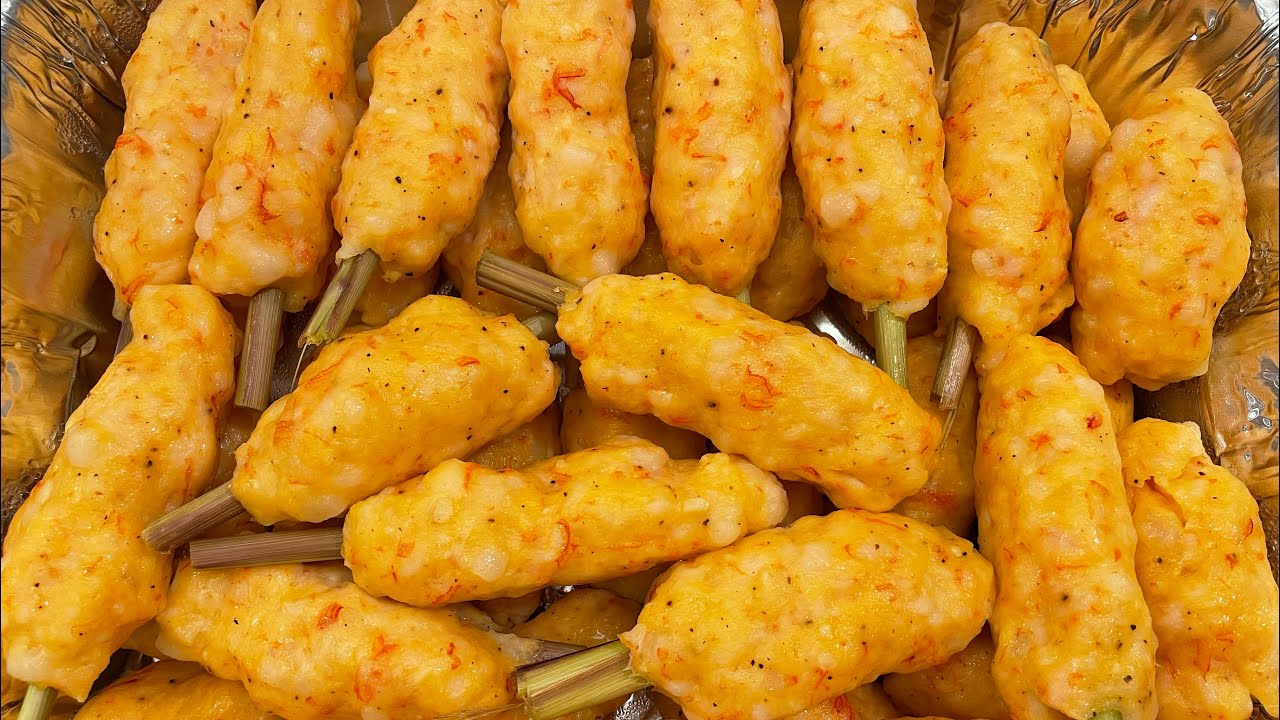 Chia Xe Cach Lam Chao Tom, Bao Dam Dai, Gion, Ngon, Cha Tom/ By Mindy Recipe