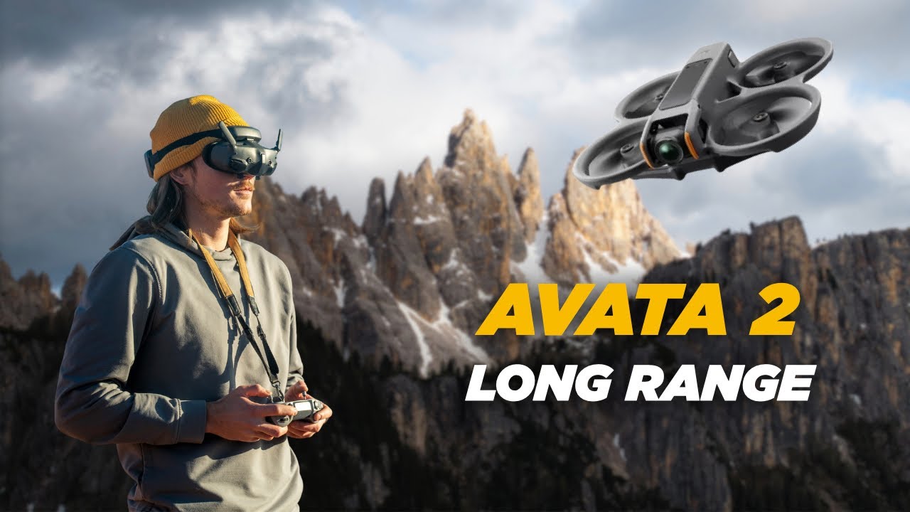 LONG RANGE flight with the DJI AVATA 2 | Epic Mountain Long Range