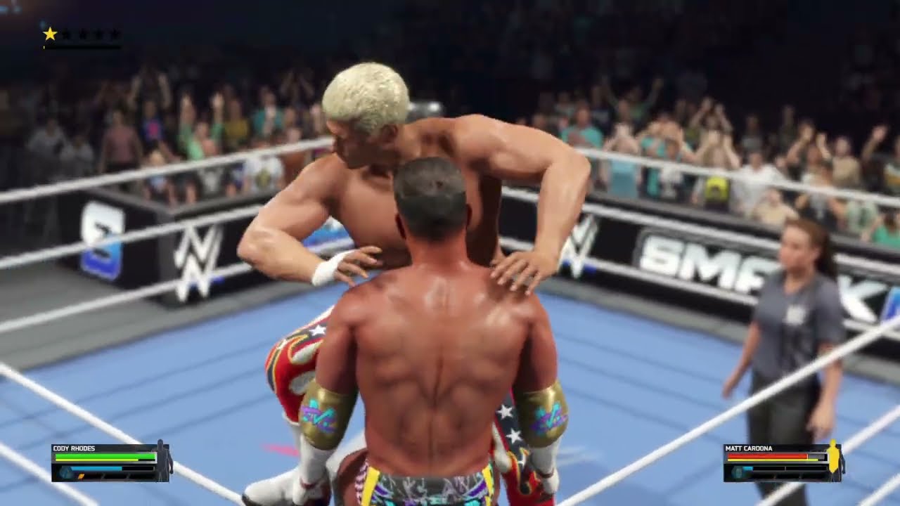 Matt Cardona vs Cody Rhodes SMACKDOWN Universe Mode