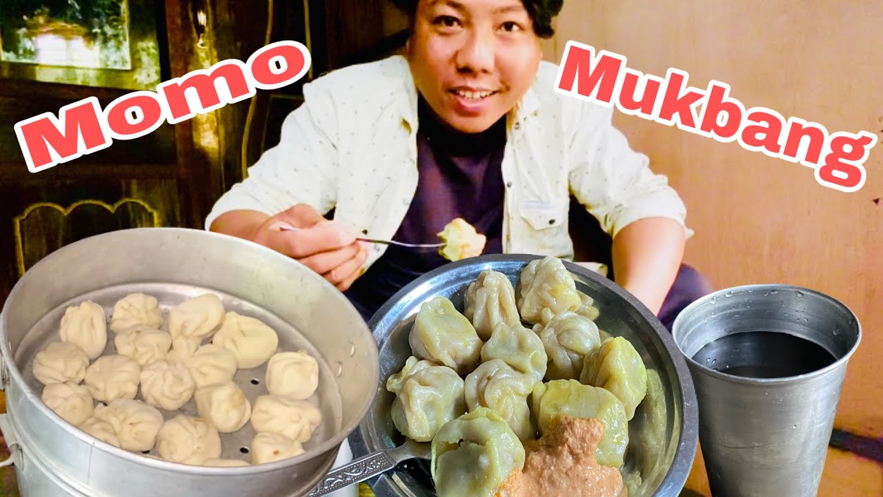 Dherai dinpachhi aayohai momo mukbang 🤗