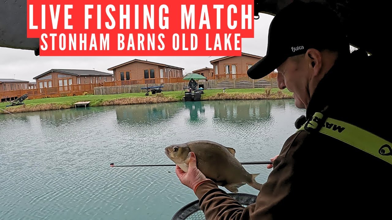 Live Fishing Match Stonham Barns Old Lake IP14 6AT,  #matchfishinguk