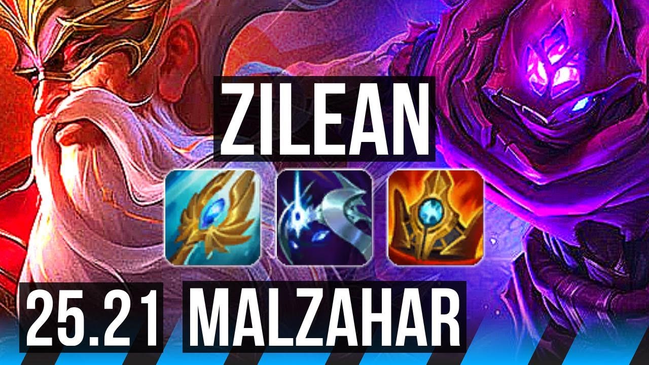 ZILEAN vs MALZAHAR (MID) | 5/1/16 | EUW Master | 25.21