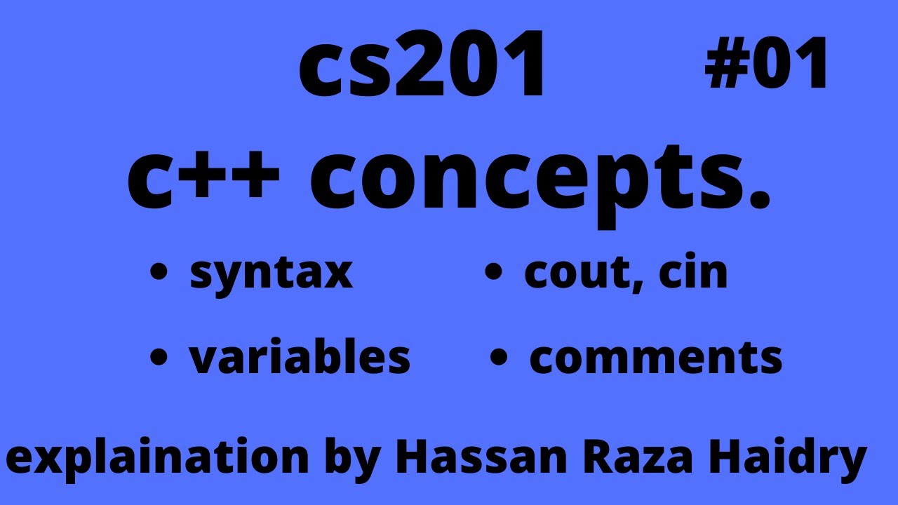 cs201 grand quiz || short lecture || preparation|| c ++ ||#01