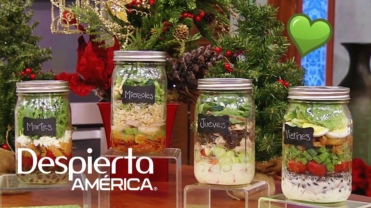 Ensaladas To-Go, aprende a preparar comida saludable