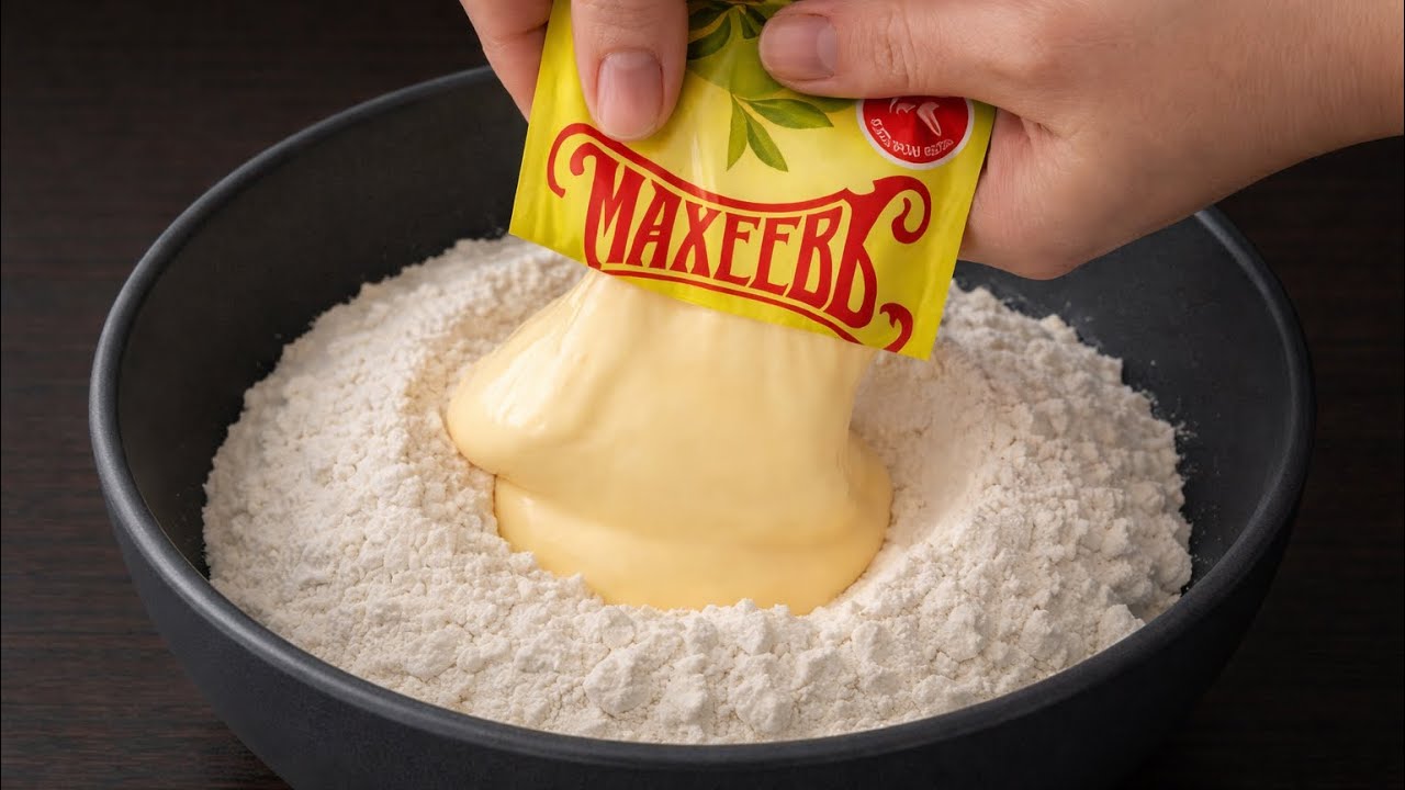 Перемешайте МАЙОНЕЗ С МУКОЙ! Мало кто знает этот секретный рецепт! Муж в восторге!