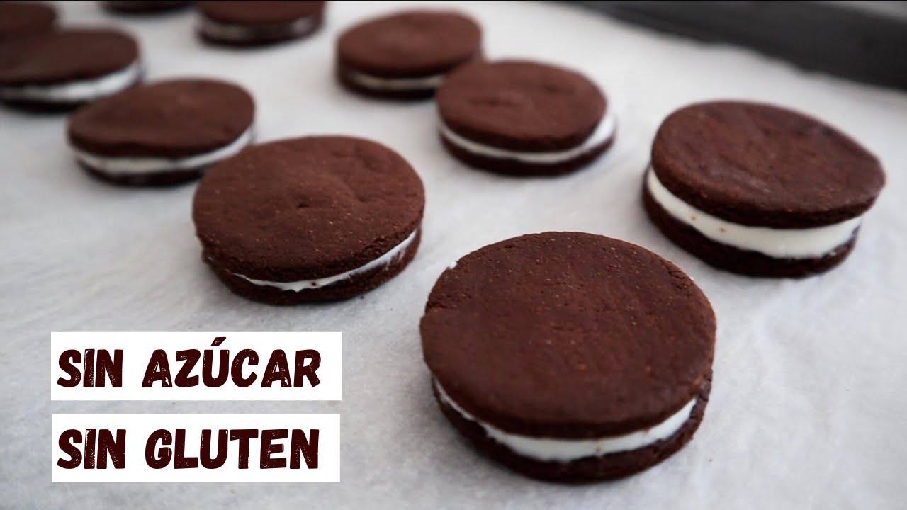 GALLETAS OREO Fit SALUDABLES - Sin Azúcar, Sin Gluten, Sin Mantequilla