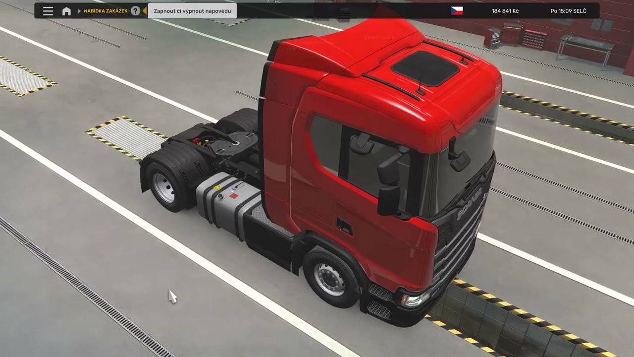 ETS2 3.díl - Úprava vlastního tahače a první zakázka pro naši firmu