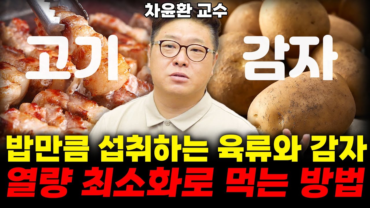 노년 건강법! '고기'와'감자'를 꼭 먹어야 하는 이유는 이렇습니다.(차윤환 교수)