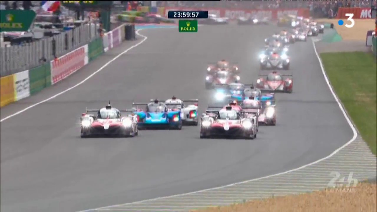 24 Heures du Mans 2018 :  On vous refait le film du début de course