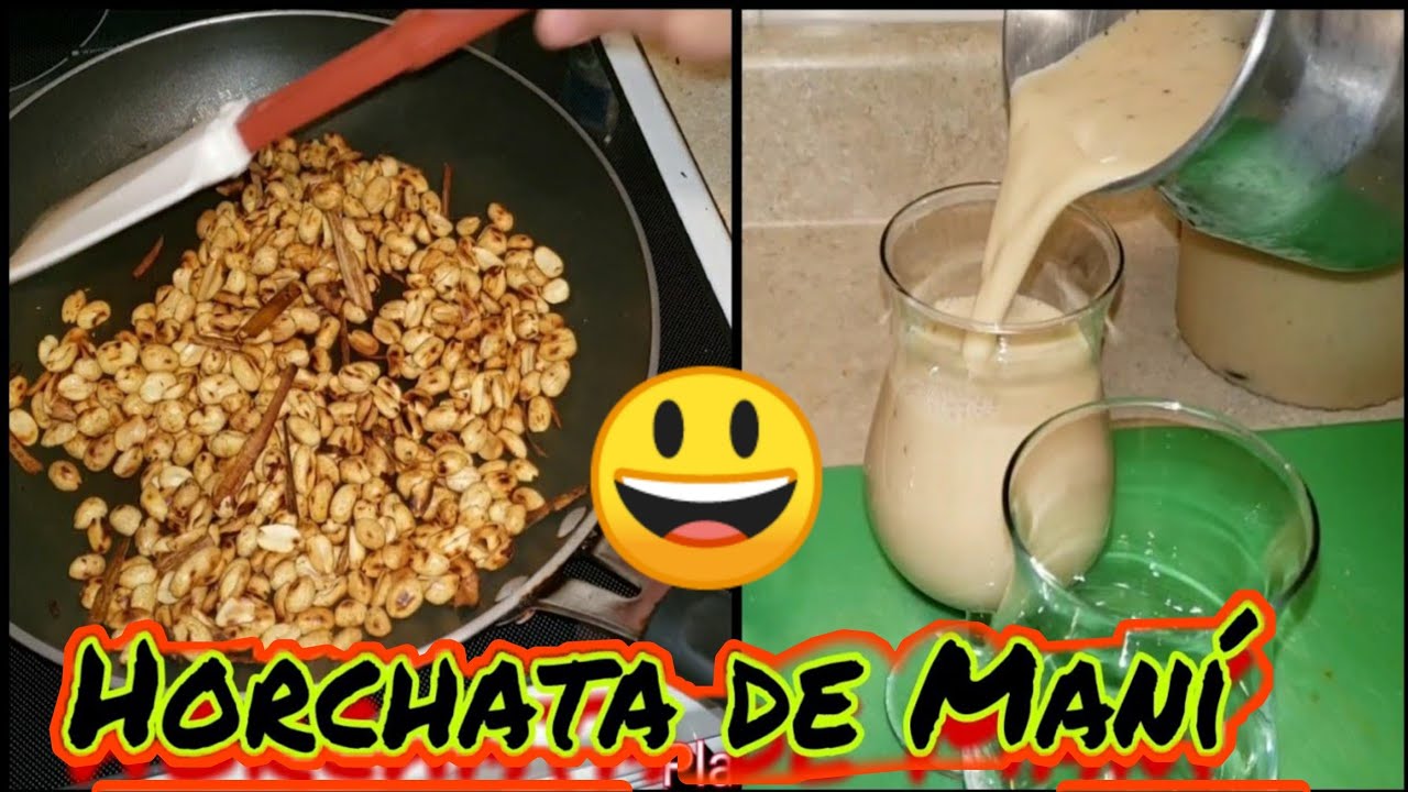 Horchata de maní | horcha de mani el salvador