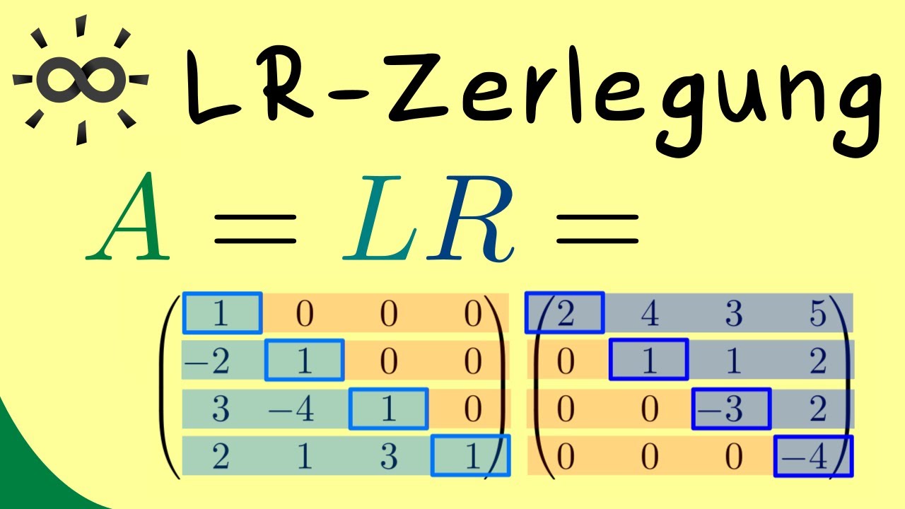 LR-Zerlegung - Beispielrechnung