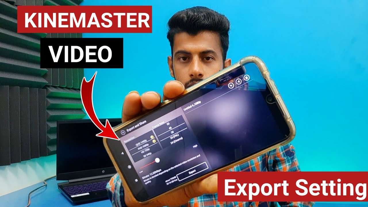Best video export settings for youtube kinemaster | kinemaster video export settings