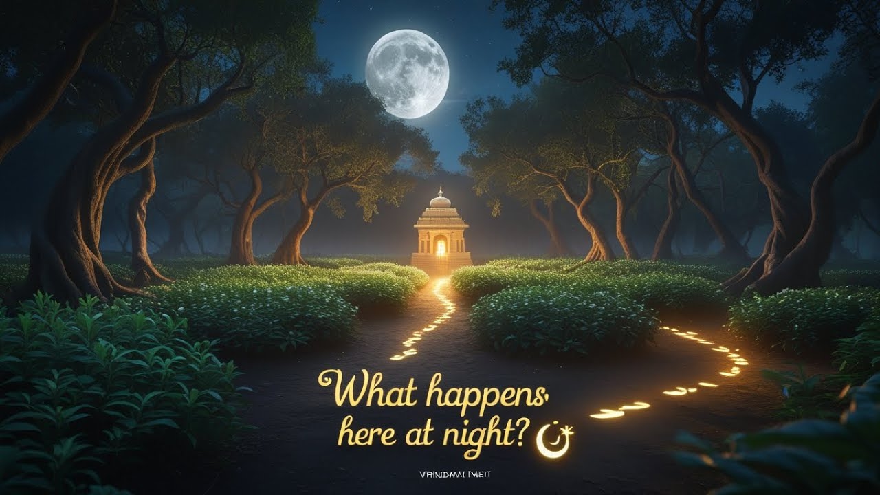 🌿 Nidhivan, Vrindavan &mdash; Where Lord Krishna Dances at Night | The Divine Mystery of Vrindavan