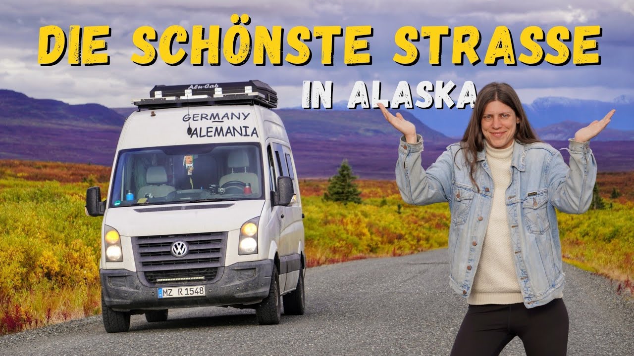 Einsame Traumstraße in ALASKA | DENALI Highway mit dem Camper in den USA