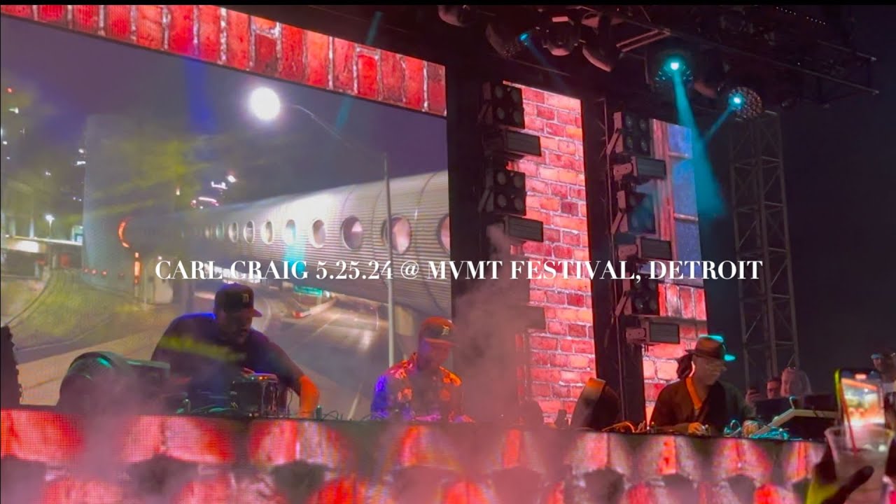 CARL CRAIG (LIVE SET) @ MOVEMENT FESTIVAL DETROIT