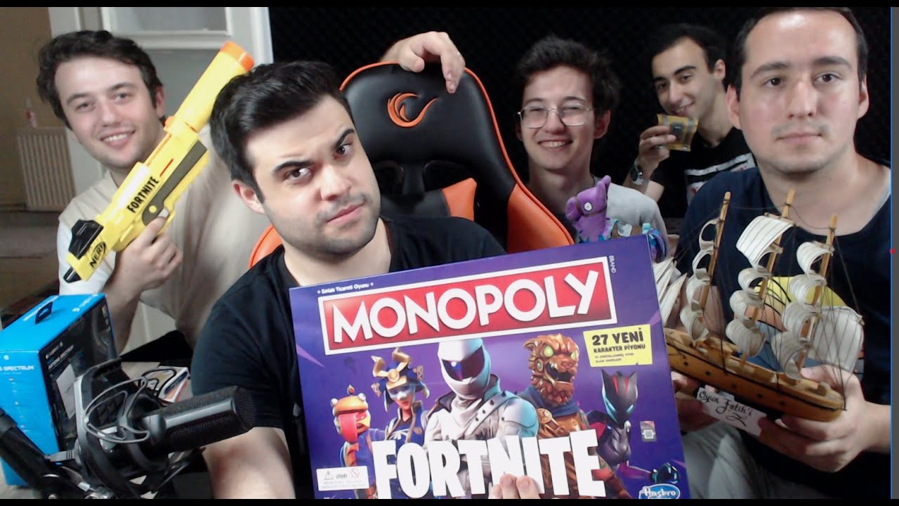 GERÇEK HAYATTA FORTNITE OYNADIK  (MONOPOLY VLOG)
