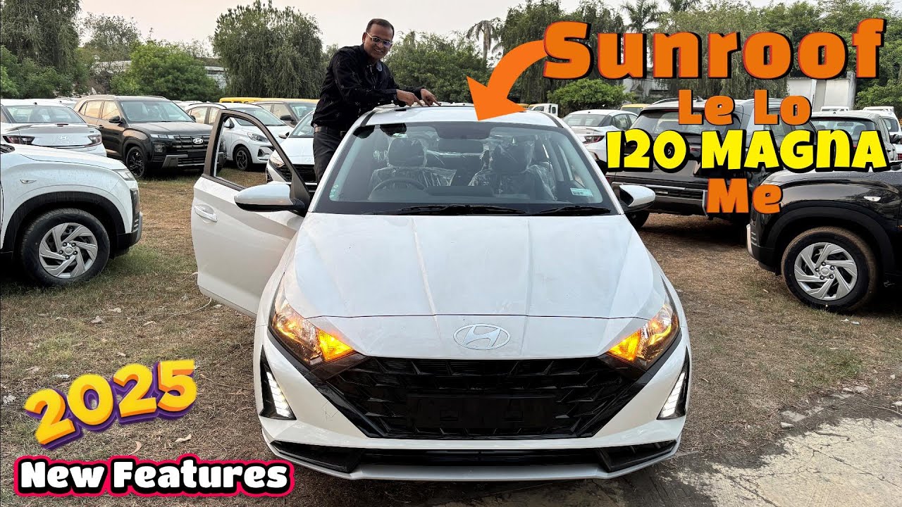 Now with Sunroof ! Latest Updated New HYUNDAI I20 MAGNA 2025