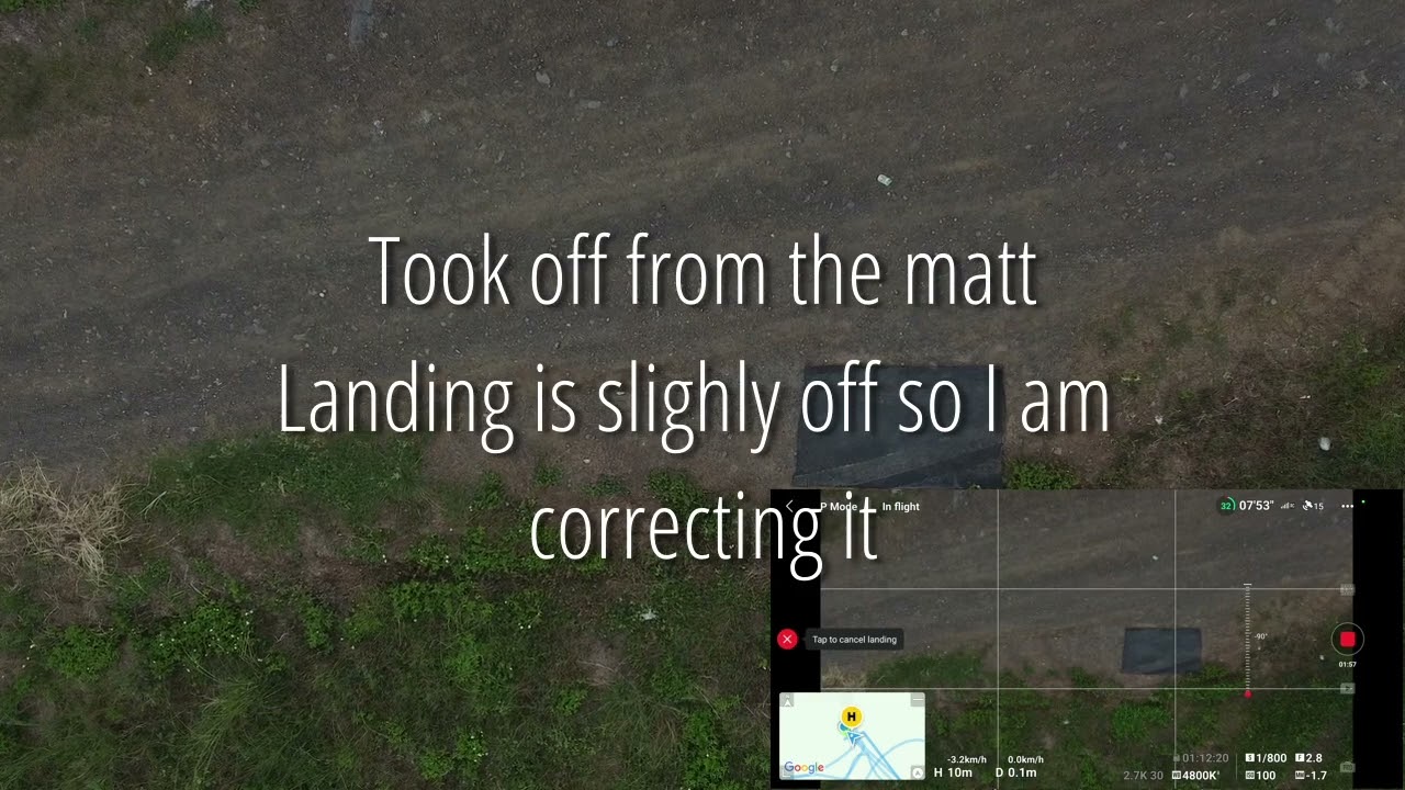 DJI Mini SE RTH Test