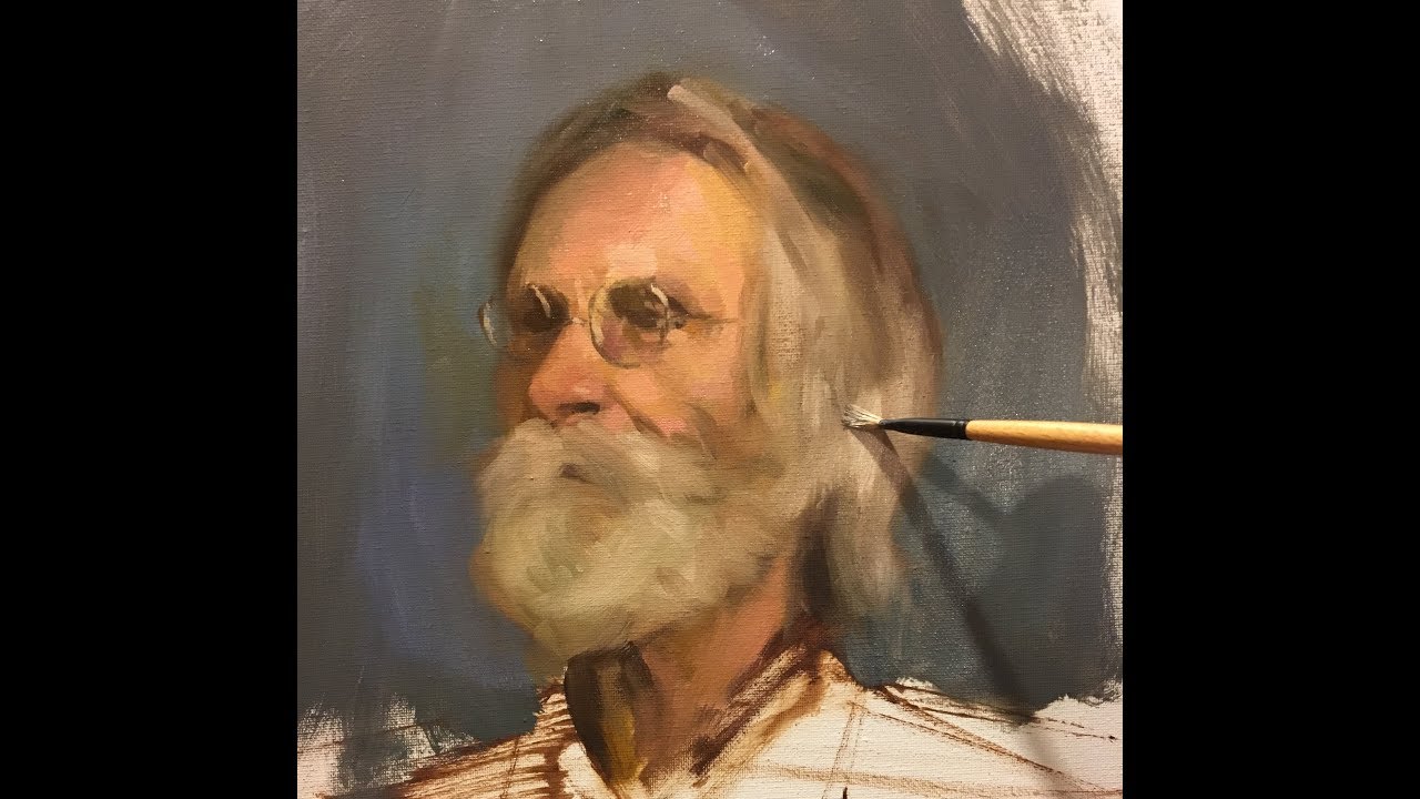 Portrait Painting Demonstration | Having a Strong Start