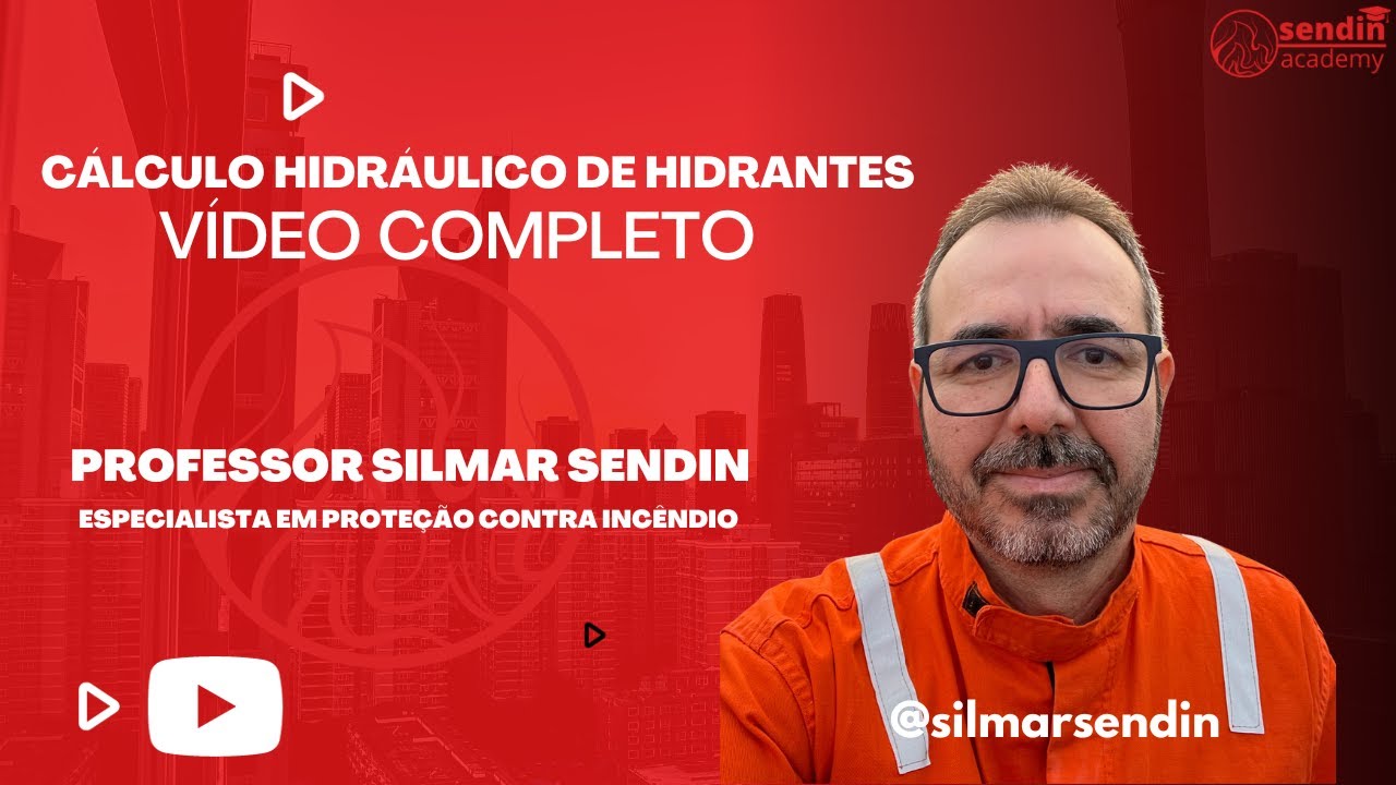Como utilizar a planilha de cálculo de hidrantes.