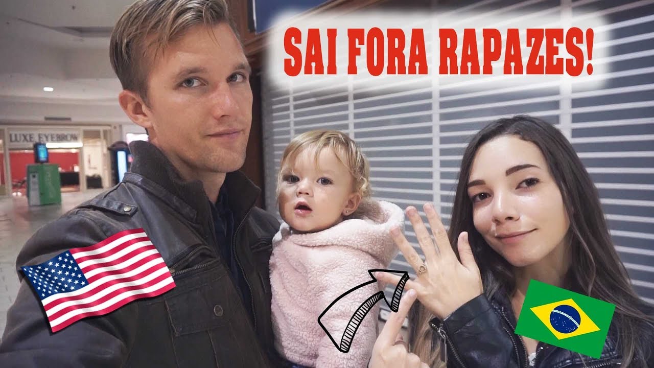 OUTROS AMERICANOS ESTAVAM FLERTANDO COM A MINHA BRASILEIRA!