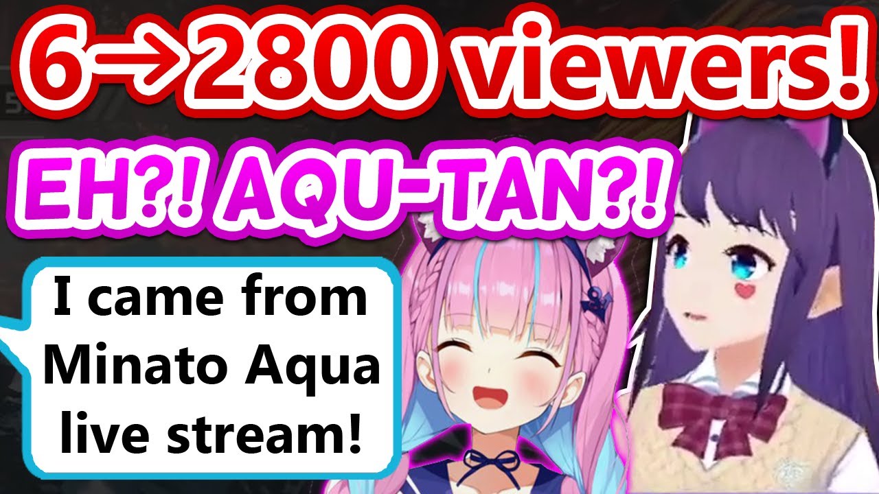 Маленький VTuber присоединяется к матчу Aqua и подвергается нападению со стороны ее 50 тысяч зрит...