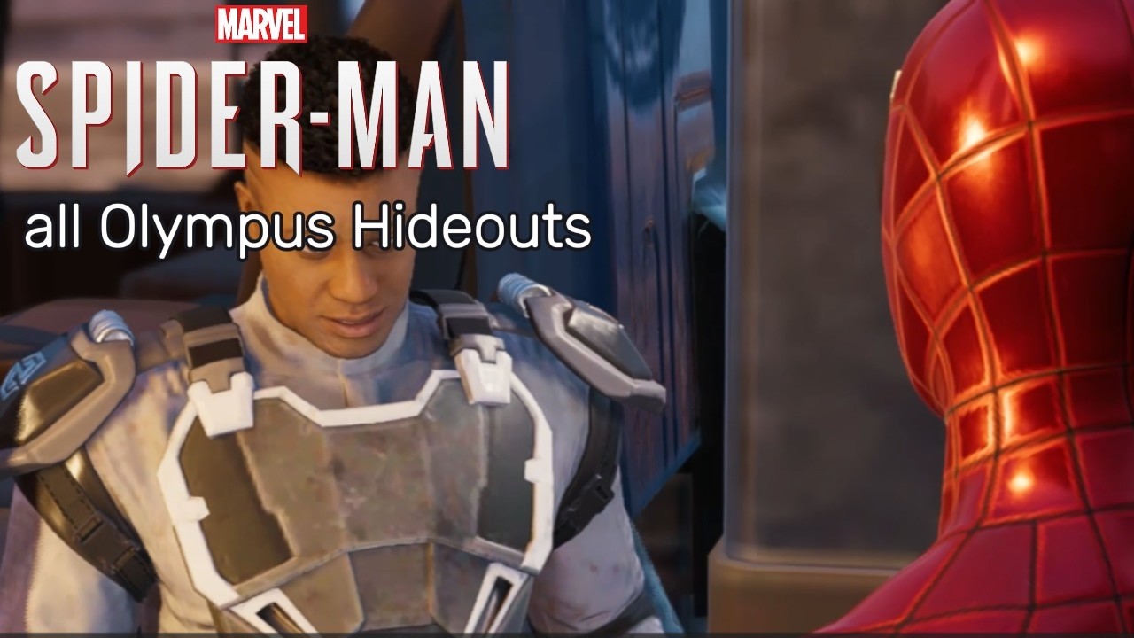 Marvel's Spider-Man: all Olympus Hideouts