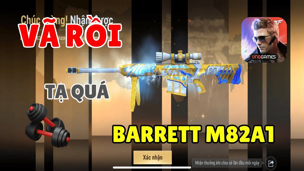 Crossfire Legends | Cầm Barrett M82A1 để Team Gánh ai Ngờ Gánh Team  với Anh Em Họ Của Sniper Phê
