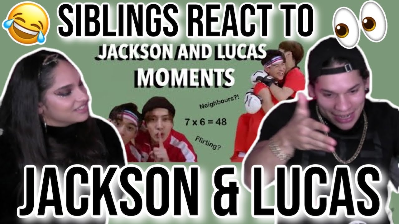 Siblings react to Jackson and Lucas sharing one braincell for 8 minutes - #JACKAS| REACTION