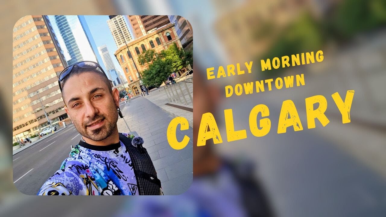 Walking Stephen Avenue / Calgary Downtown Walking Tour