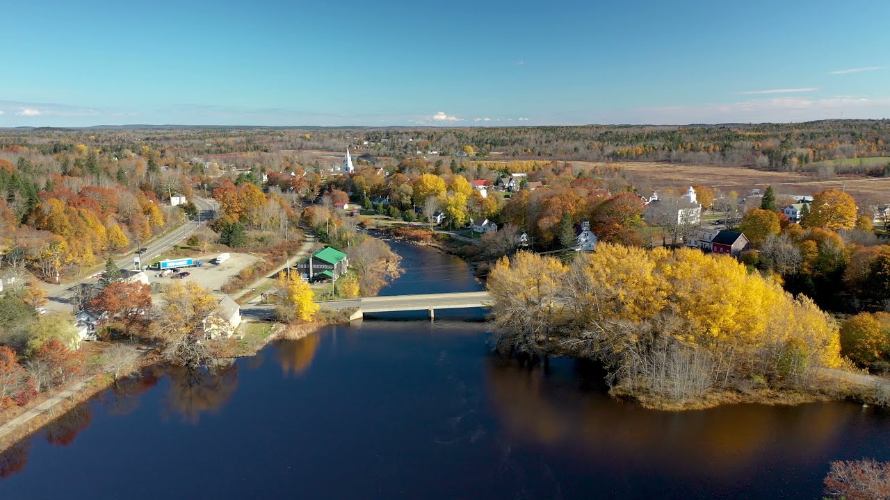 Colorful East machias early november 2021