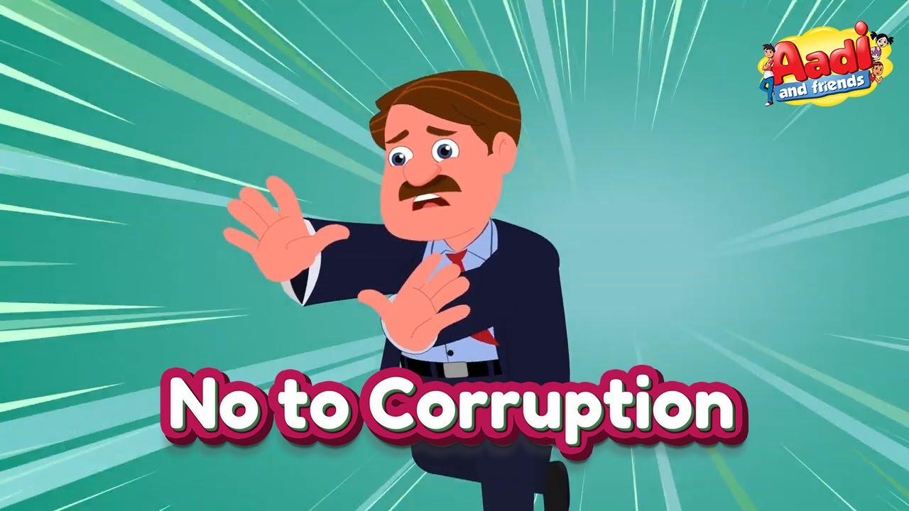Say No to Corruption | Kids Cartoon - Corruption Moral Story by Aadi and Friends | Always be Honest