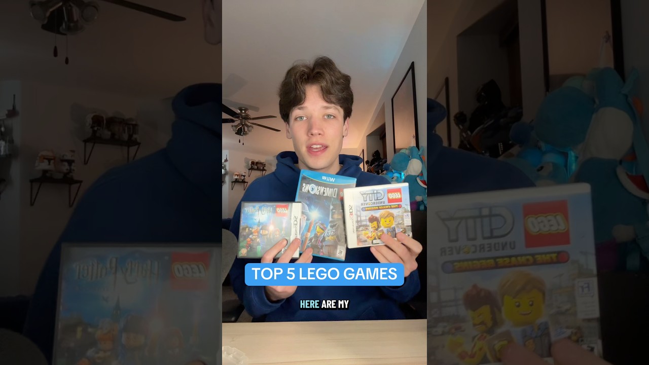 Топ-5 видеоигр Lego #lego #legomarvel #legobatman #legostarwars