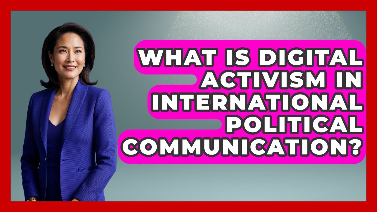 What Is Digital Activism In International Political Communication? - International Policy Zone
