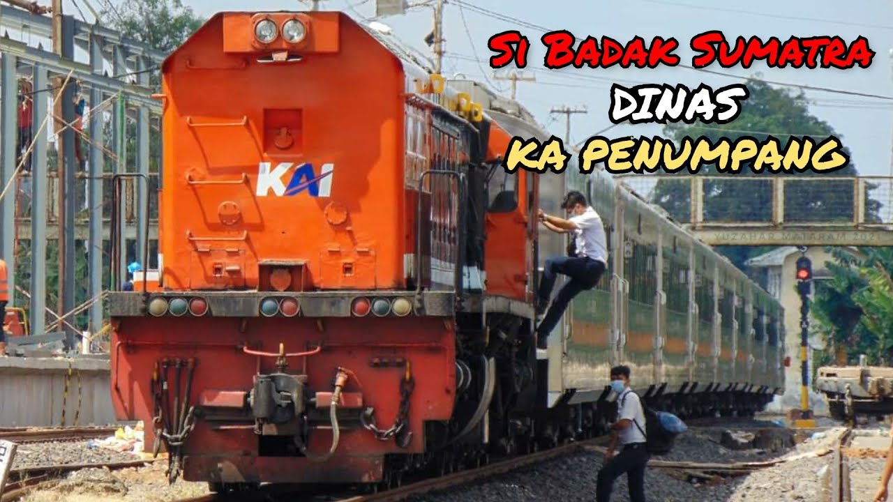 LOKOMOTIF CC 202 DINAS KA PENUMPANG !!
