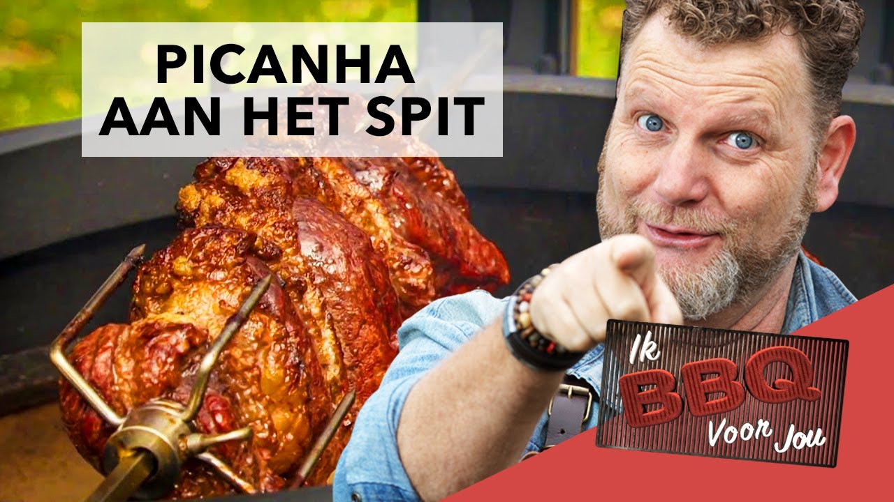 BRAZILIAN PICANHA aan het spit | Ik BBQ voor jou | Recept