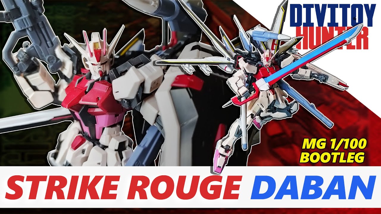 STRIKE ROUGE MG 1/100 DABAN BOOTLEG