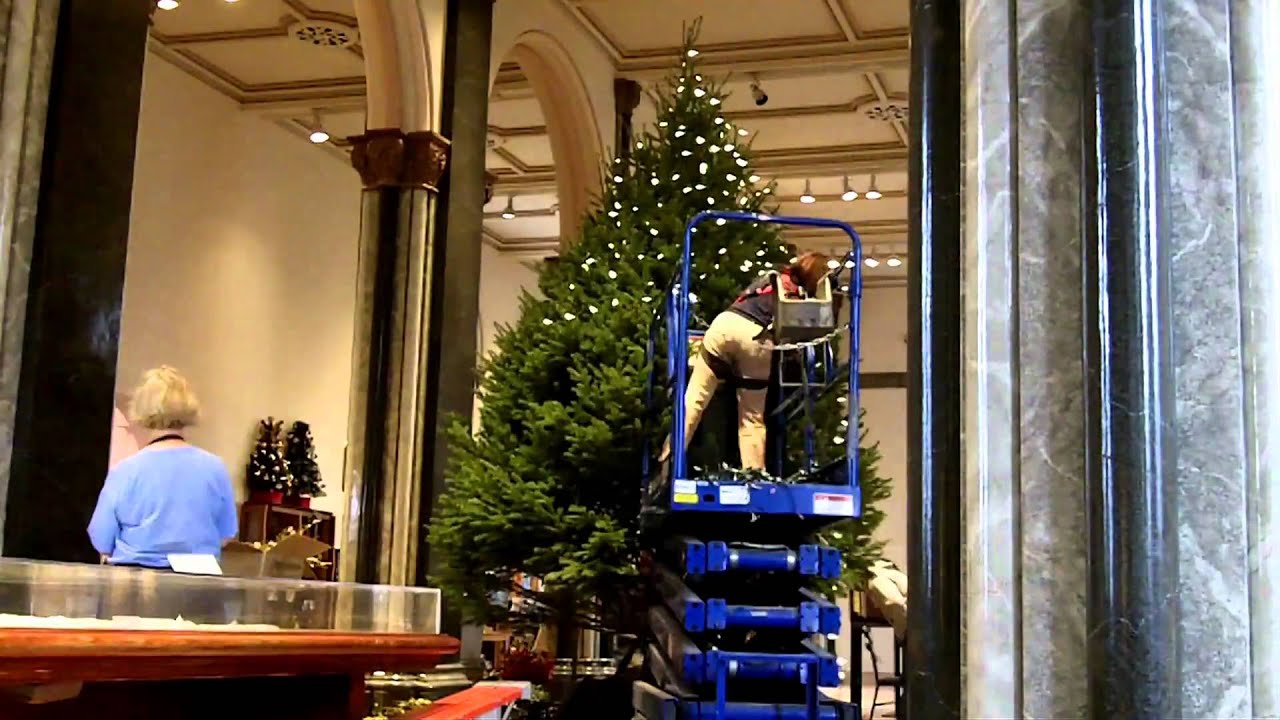 Smithsonian Christmas Tree Time Lapse