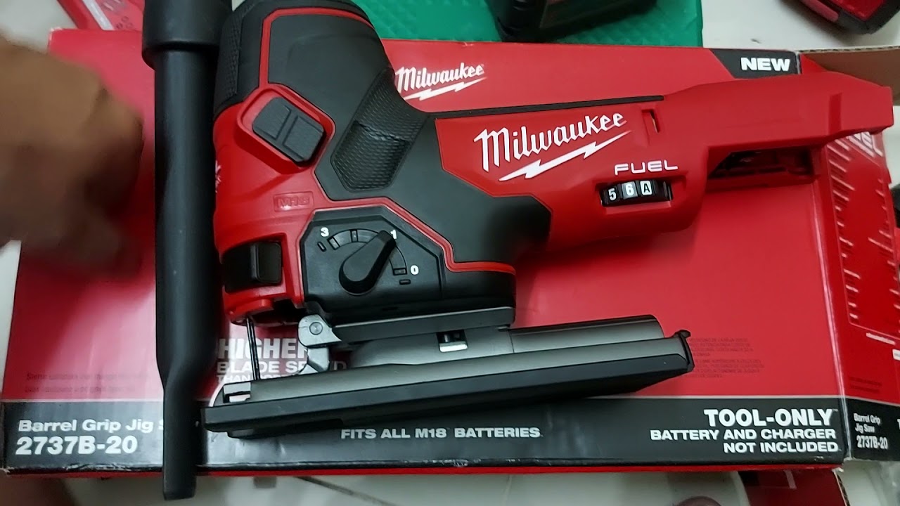 milwaukee 2737B-20 cưa lọng điều tốc, đ&aacute; lưỡi 18V 4500k