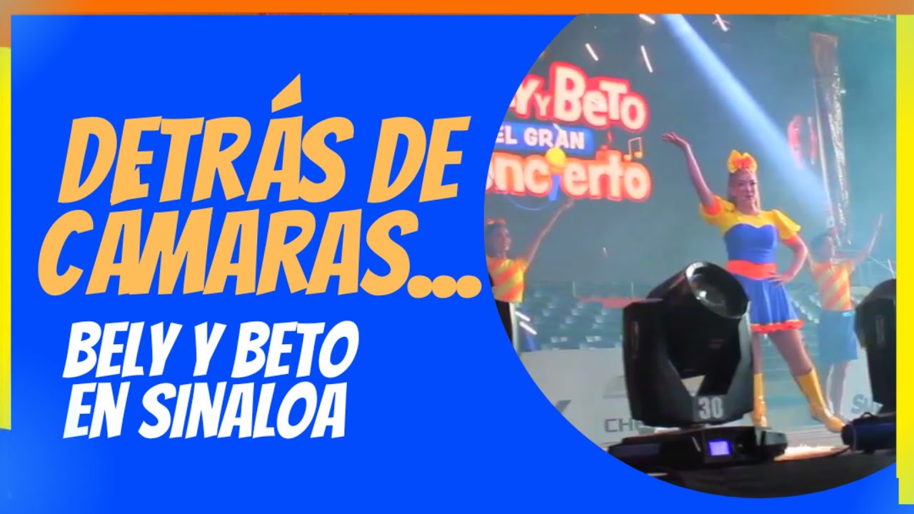 Detrás de Cámaras ByB en Sinaloa  - Bely y Beto