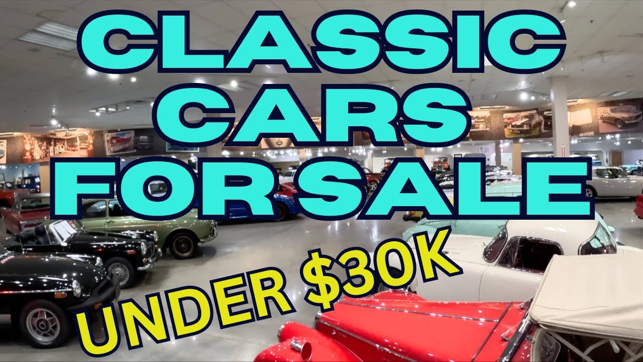 CLASSIC CARS FOR SALE CHEAP PRICES AT GATEWAY CLASSIC CARS