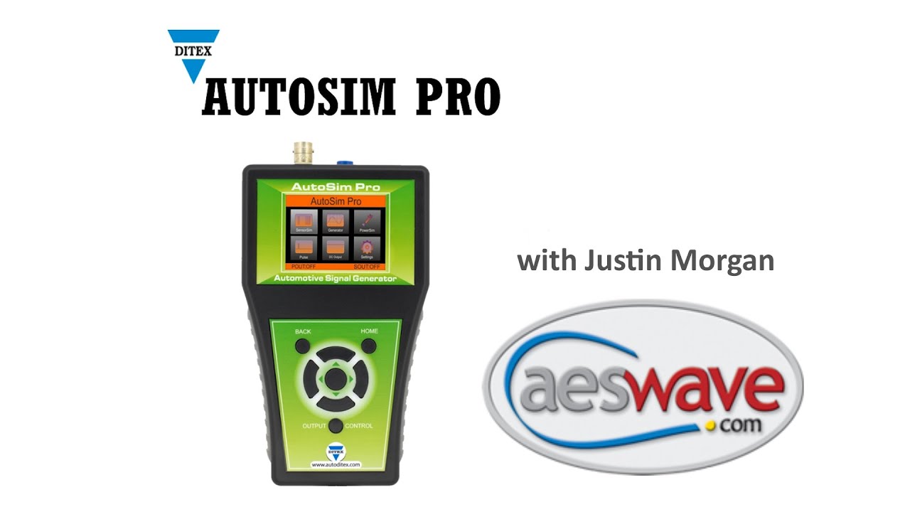 Justin Morgans walks through the DITEX AutosimPro