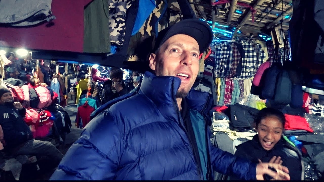 Nepal Bhrikuti Bazaar: $18 Northface Jacket 🇳🇵