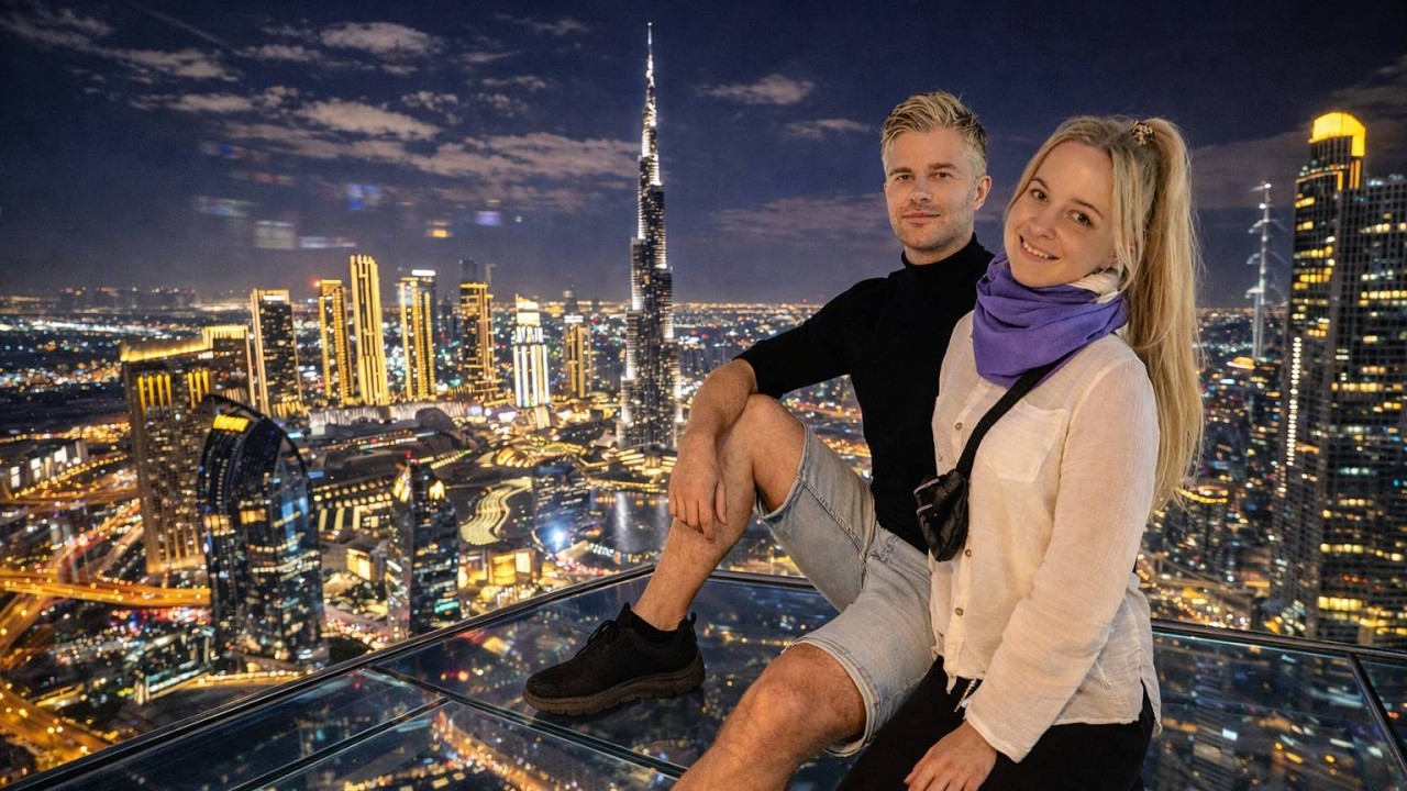 VIRŠ DUBAJAUS… ANT STIKLO 😳